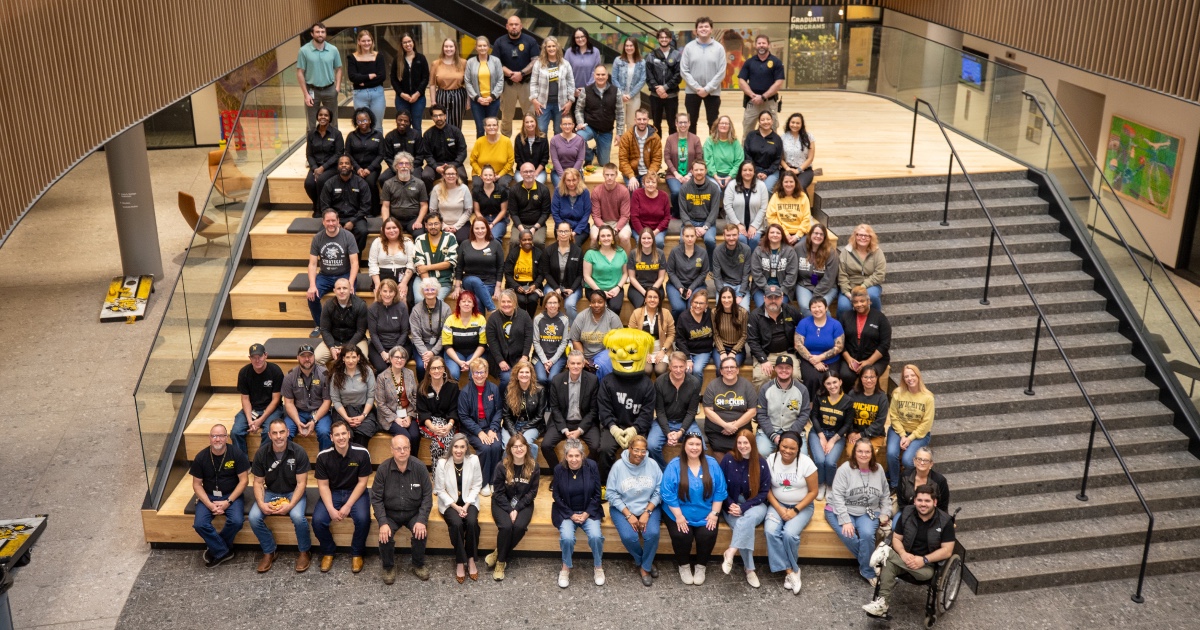PresidentWSU's tweet photo. Happy Employee Appreciation Day to the incredible faculty and staff who power Wichita State’s mission. Your dedication to our community makes all the difference. Thank you for everything you do to move WSU forward. https://t.co/aJdJBwRMs1