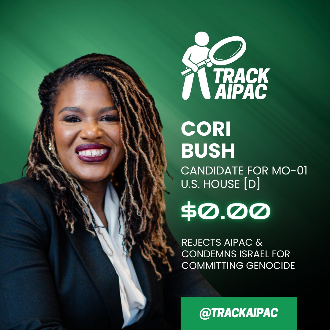 <a href="/AIPAC/">AIPAC 🇺🇸🇮🇱</a> <a href="/RepWesleyBellMO/">Congressman Wesley Bell</a> Chip in here to unseat this AIPAC Stooge! Let's go, <a href="/CoriBush/">Cori Bush</a>! 
secure.actblue.com/donate/cori-re…