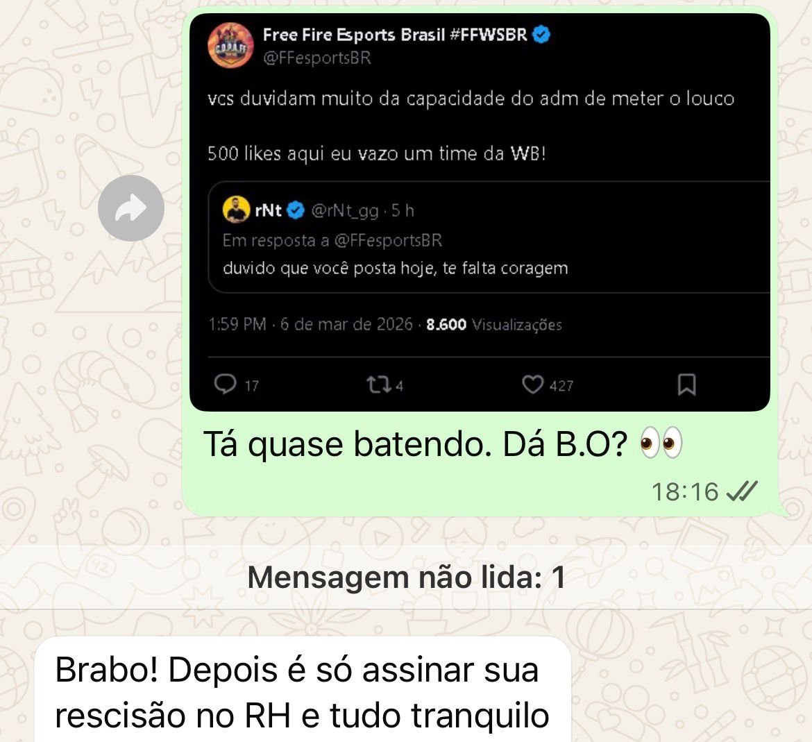 Free Fire Esports Brasil #FFWSBR tweet media