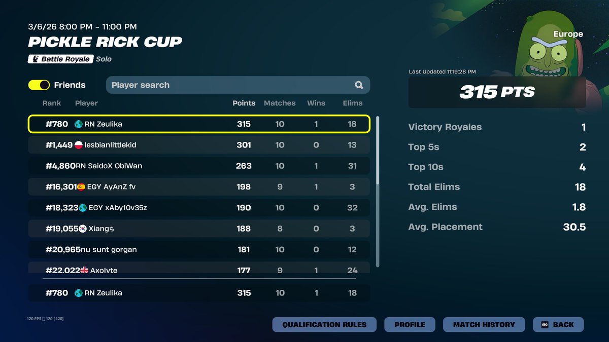 Zeulikaa's tweet photo. I got the skin. In the first two games it was kicked me out and in one game my weapons weren’t doing any damage and I was 3 below.😡 https://t.co/HESUMVYpAR