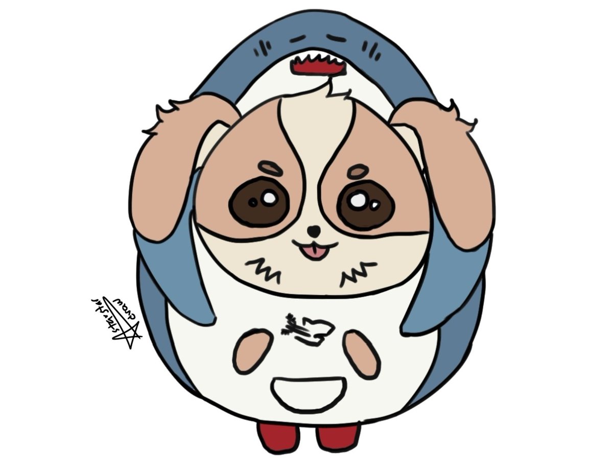 Starstar_draw's tweet photo. design for fan gifts for fans 🐺🦈

#LYKN  #LYKNUNLEASHEDWORLDTOUR #LYKNTOURxMEXICOCITY https://t.co/7Nzr9Jg8uL
