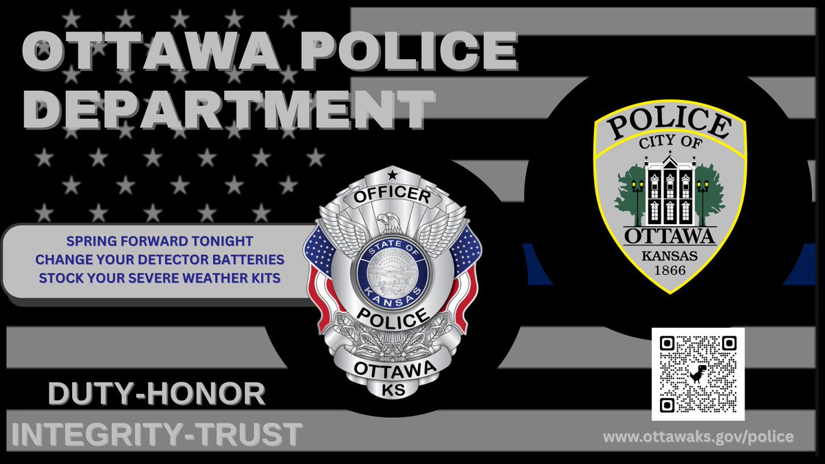 Ottawa, Kansas PD tweet media
