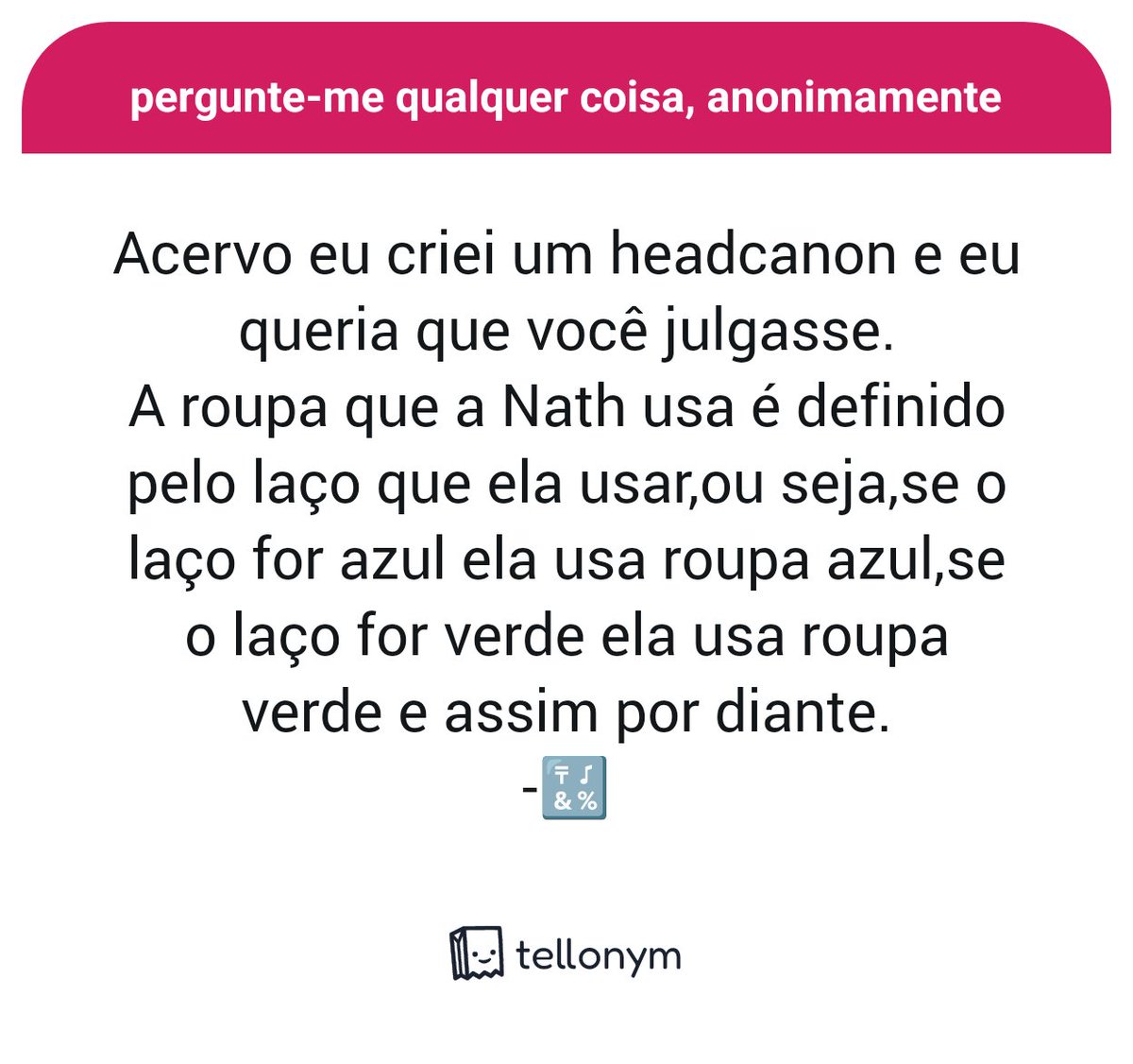 AcervoScompa's tweet photo. Ela tem um monte de conjuntinhos já prontos que ela monta pra todo laço que ela compra!! E todas vez que ela sai às compras e ela vê um laço bonitinho ela saí comprando um monte de roupa da mesma cor do laço só pra montar outro conjuntinho quando chegar em casa https://t.co/cZymwNkOhq