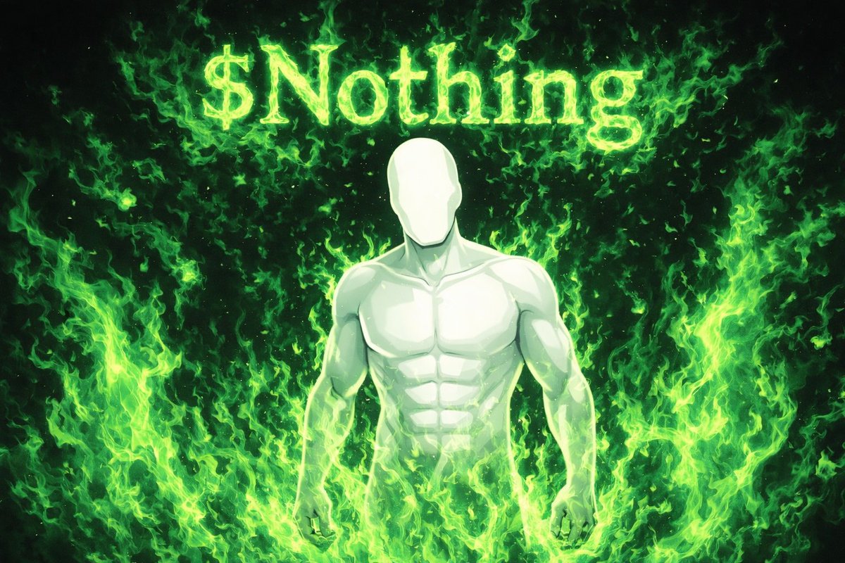 Most people panic in the fire.
I accumulate $NOTHING