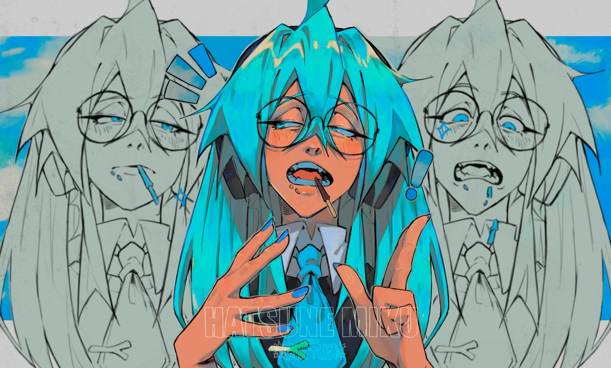 _saaanic_'s tweet photo. Miku ‼️ https://t.co/XNe6EI53Ti
