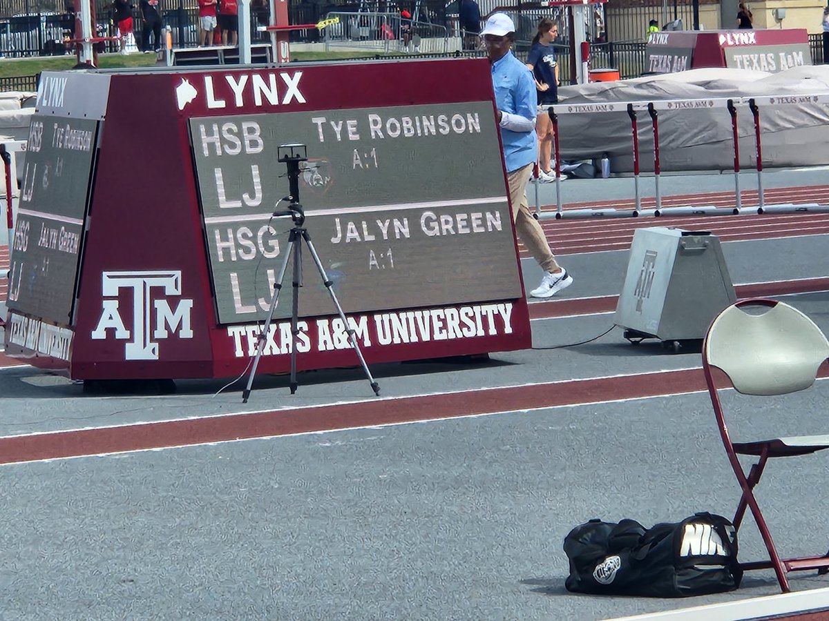 grizzlytrackghs's tweet photo. Congrats to Tye Robinson on a solid long jump mark in suboptimal conditions today at the Bluebonnet Relays in College Station! @GrizzPit https://t.co/RRiw71ZWo5