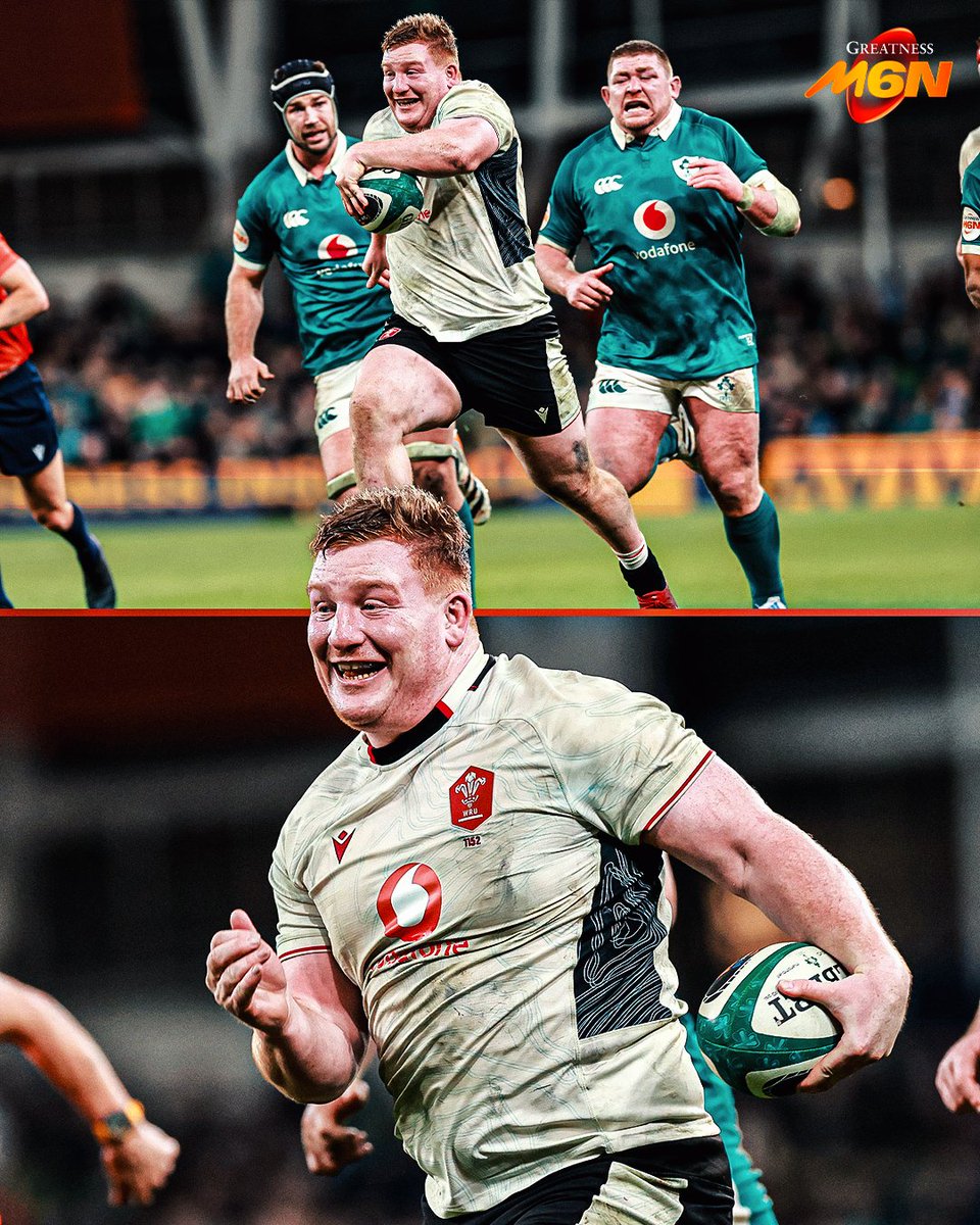 Le sourire de Rhys Carré 😁

Un moment rare dans la vie d'un pilier ✨

#GreatnessM6N #Since1883 #IREvWAL