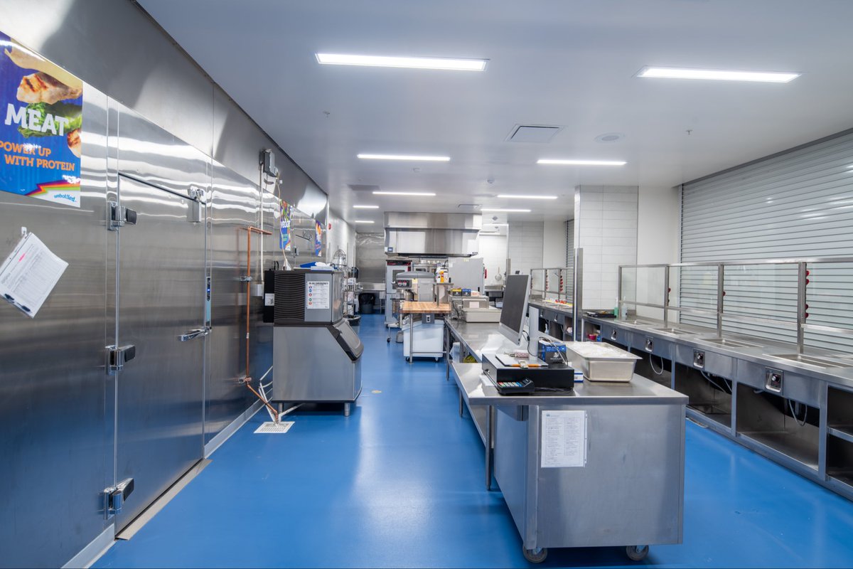 NWLArchitects's tweet photo. Celebrating the recently completed Parowan High School Fieldhouse!
 
The facility features a full-sized basketball court, volleyball court, four pickleball courts, and an indoor batting cage. The space also doubles as a cafeteria during lunch, complete with a full kitchen. https://t.co/RaAtQTNqxj