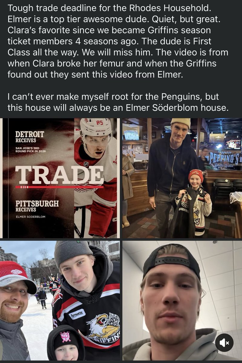 Best of luck, Elmer. <a href="/DetroitRedWings/">Detroit Red Wings</a> #NHLTradeDeadline