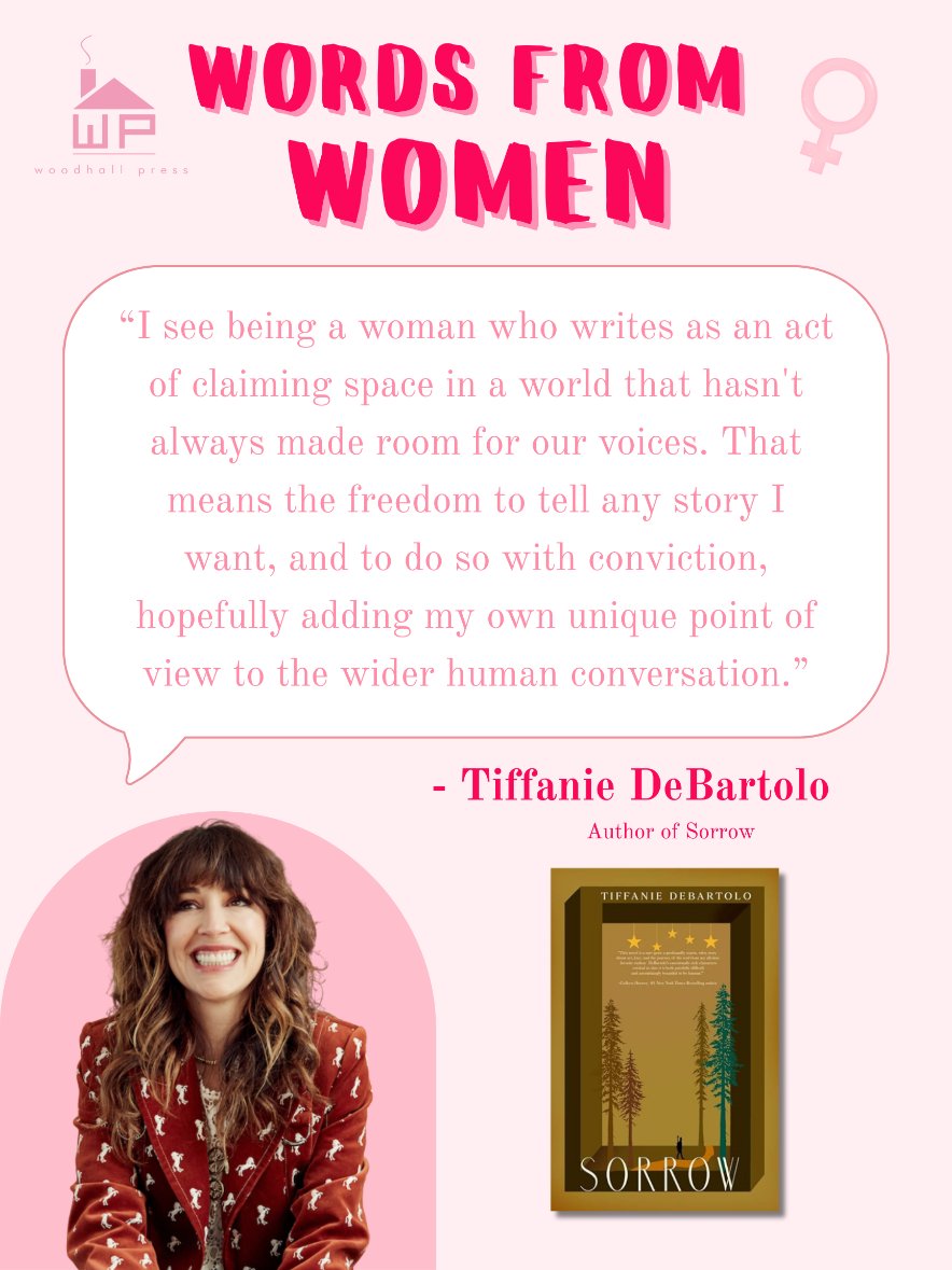 WoodhallPress's tweet photo. #WomensHistoryMonth thoughts from #author @TiffanieD.
Tiffanie's #comingofage #novel #SORROW https://t.co/W5CZqKnxa1
#mustread #comingofagefiction #literaryfiction #musicenthusiast #guitarplayer #redemption #musician #aspiringmusician #masculinity #femaleauthor #womanauthor https://t.co/85FpunIrR8