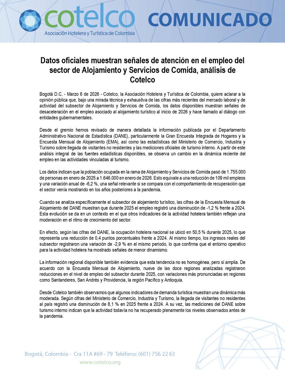 Asociación Hotelera y Turística de Colombia tweet media