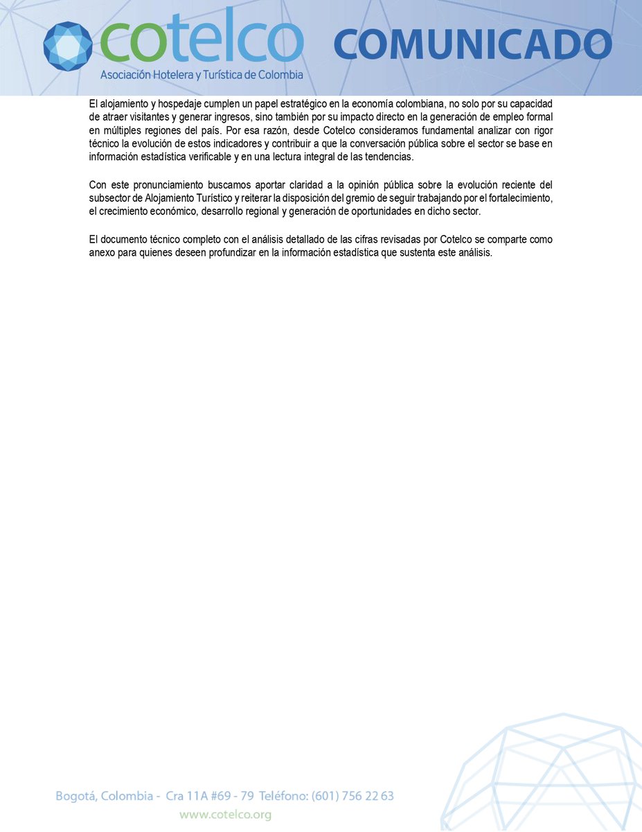 Asociación Hotelera y Turística de Colombia tweet media