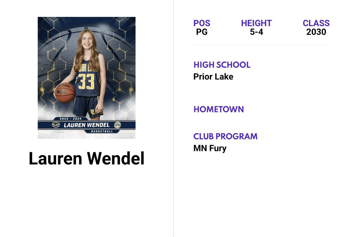 Minnesota Jr. All-Star GBB tweet media
