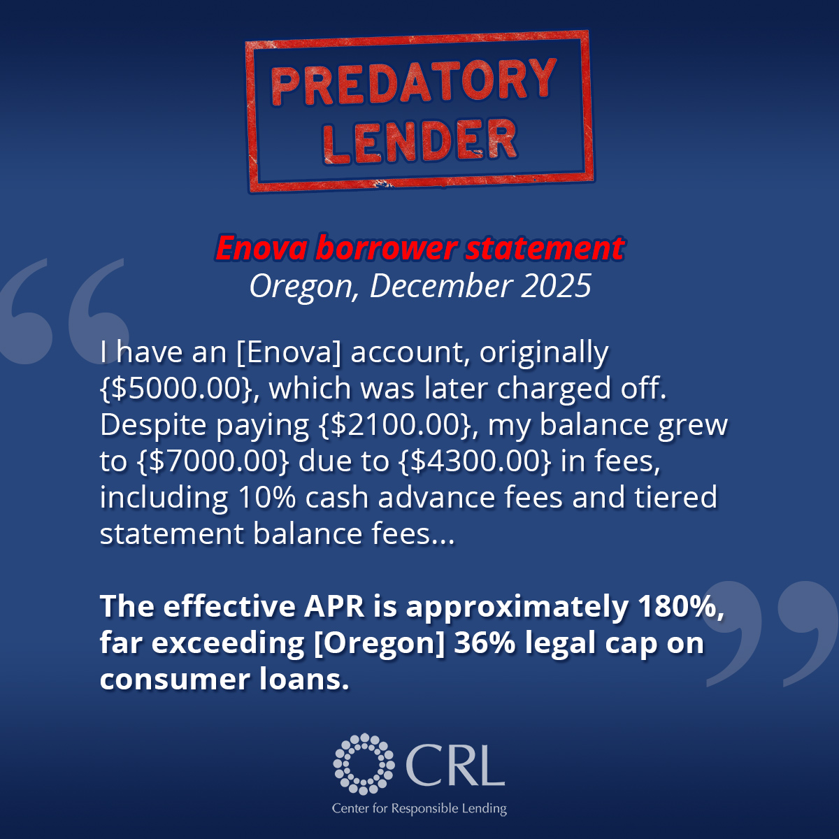 Center for Responsible Lending tweet media