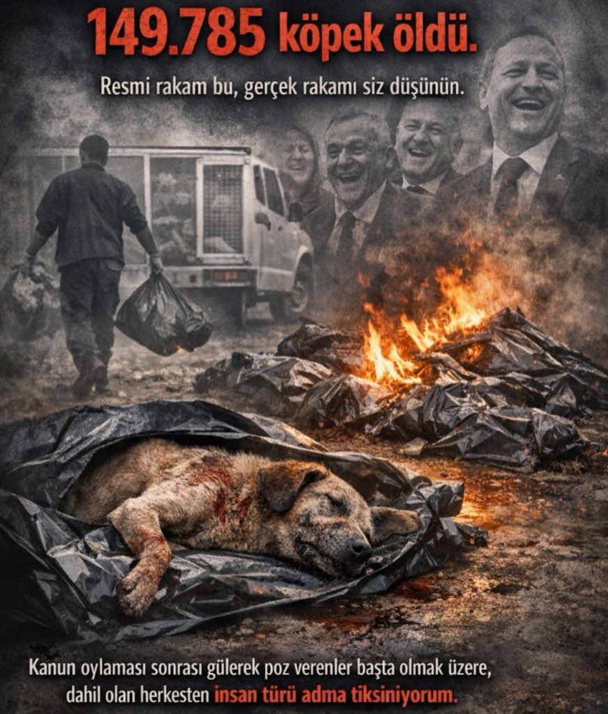 7527 sayılı yasayla sokak köpeklerinin toplanmasına yönelik düzenleme kabul edildikten beri 149.785 köpek öldü!

Tarım ve Orman Bakanlığı’nın verdiği resmi bilgilere göre: 

Toplanan köpek sayısı: 452.587

Barınaklarda bulunan köpek sayısı: 244.000

Sahiplendirilen köpek sayısı: