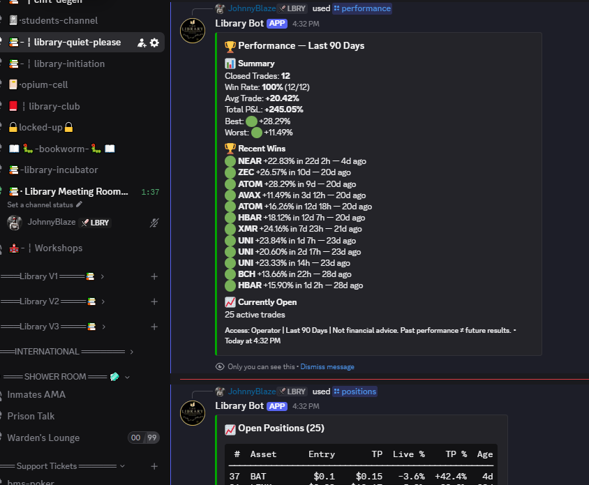 Thelibrary888's tweet photo. @BankFiOfficial @ShankPad @InmatesOTWT @EstrillaLures @scorchill Prompt Commands we have LIVE FEEDs for those Following Along. https://t.co/AQi95KNnuX