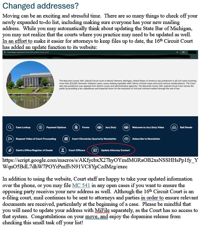 Macomb County Courts tweet media