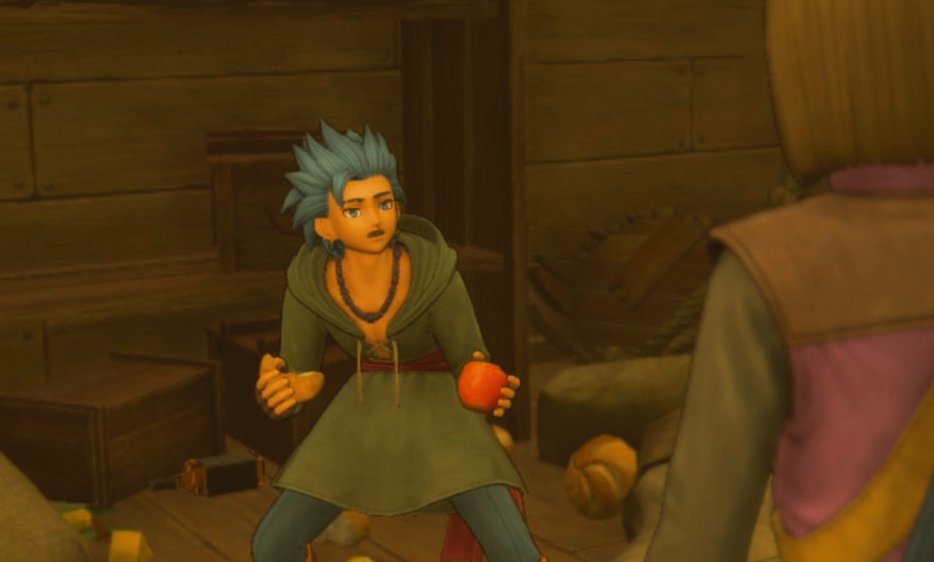 カミュ「ちょっと待ってくれよ！ベリアルはムーンブルクを襲撃してなかったら仲間になってたって事じゃねぇか！」
イレブン「ああ、バズズもバナナ次第では寝返ったはずだ」
「このリンゴじゃダメか…？」
「ダメだな」
#カミュはそんなこと言ってない
#イレブンはそんなこと言ってない