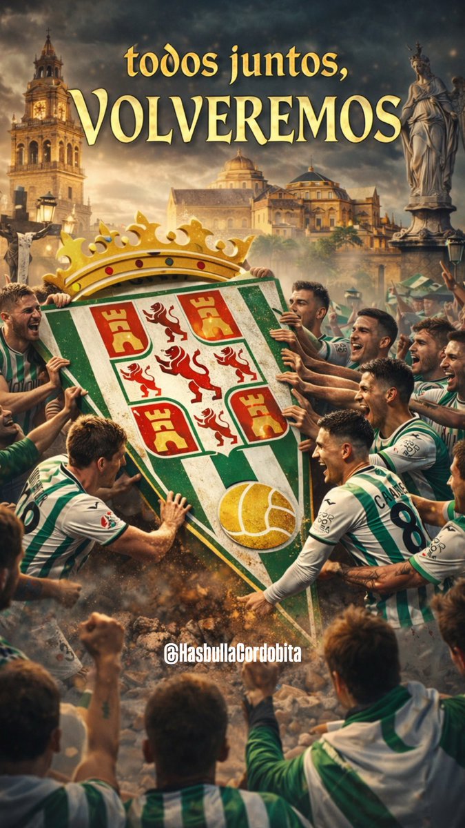 Una vez pasada la rabia del Lunes, un nuevo finde, una nueva oportunidad 
TODOS JUNTOS
SOMOS EL JUGADOR NÚMERO 12
EQUIPO 🤍💚 AFICIÓN 
JUNTOS VOLVEREMOS 
<a href="/GRADA1954/">GRADA1954</a>