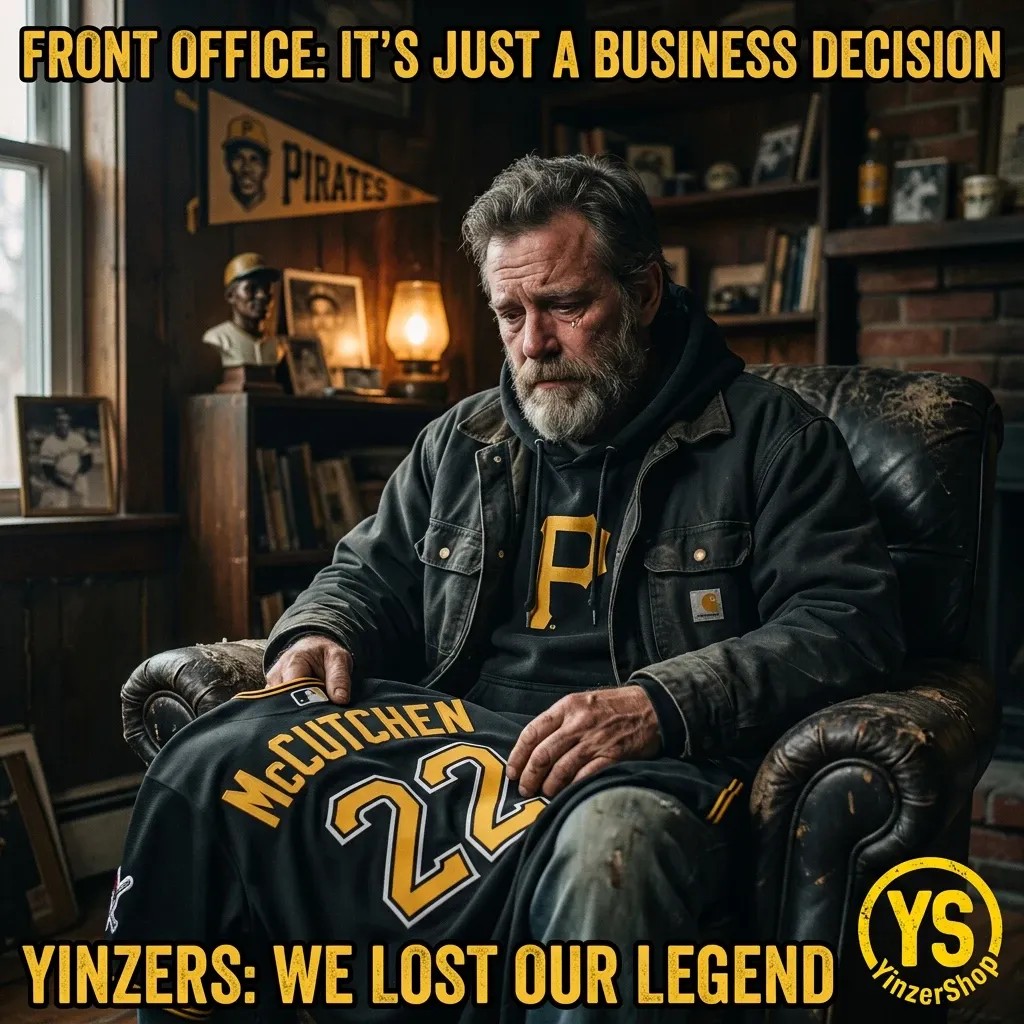 YINZERshop's tweet photo. Andrew McCutchen wasn’t just another player in Pittsburgh. He carried this team when things were tough, gave this city hope again. He represented everything good about baseball in Pittsburgh. So when we hear “it’s just… #LetsGoBucs #Cutch #PittsburghPirates #RepTheBurgh #Yinzer https://t.co/rtfKMGjAP2