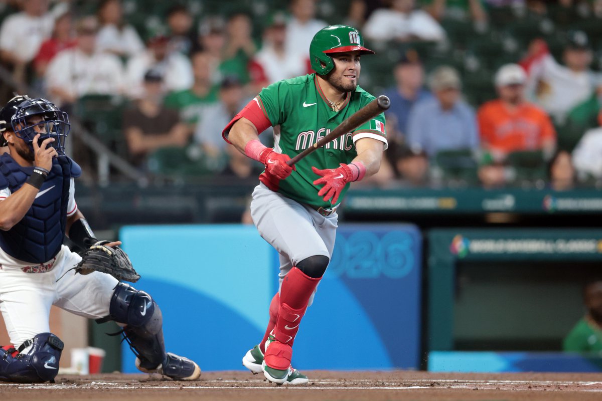 gabyfernandezdl's tweet photo. 🇲🇽⚾️🔥Viva México!! 
México se presenta en Clásico Mundial de Béisbol triunfo 8-2 sobre Gran Bretaña
Un juego cerrado hasta la 8ava entrada..  HRS de Jonathan Aranda (3c) y Nacho Álvarez ⚾️Javier Assad 3.2 innings sin permitir carrera 
#ClasicoMundialDeBeisbol #mexico #beisbol https://t.co/h2jUBBS25Y