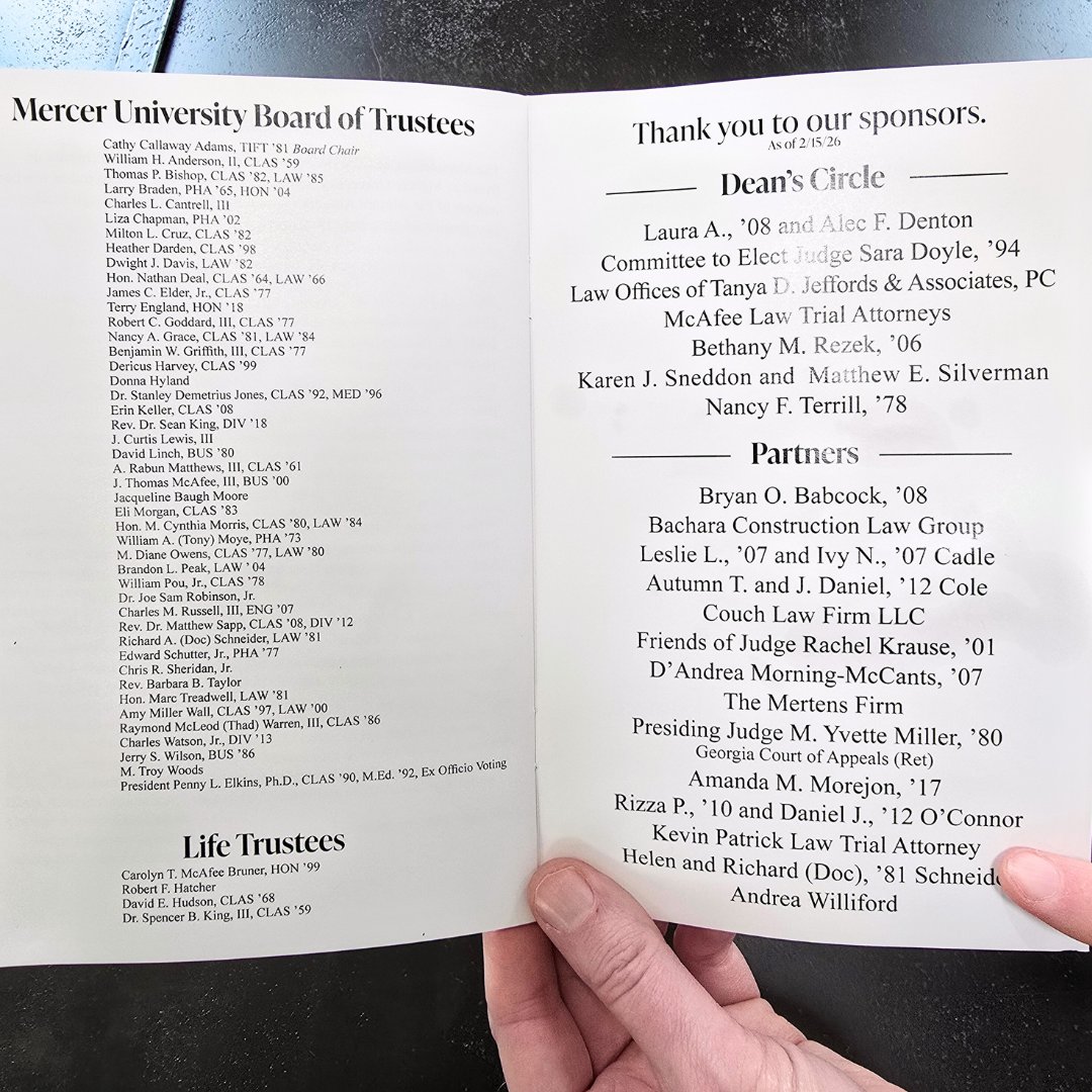 KPatrickLaw's tweet image. Always good reconnecting with Mercer Lawyers and sponsoring the Annual Law School Alumni Dinner! #MercerLaw #Classof2008 #GoBears