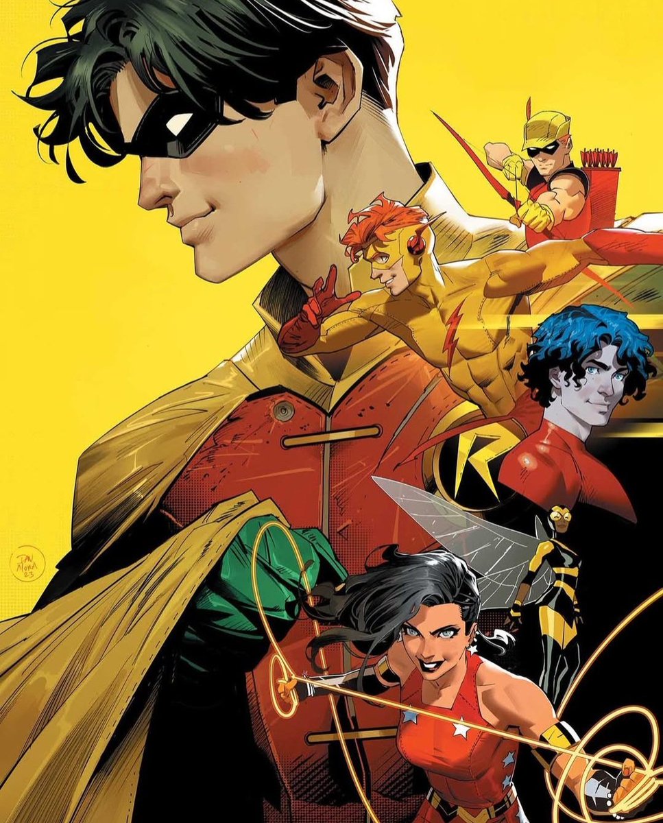 AngelaR_1011's tweet image. Not to sound greedy but I genuinely miss when we had several books featuring Dickie to look forward to, from his appearances in Bat-anthologies like Batman: Urban Legends or mini-series to World's Finest:Teen Titans and Batman&amp;amp;Robin:Year One. I know we still have much rn, and+