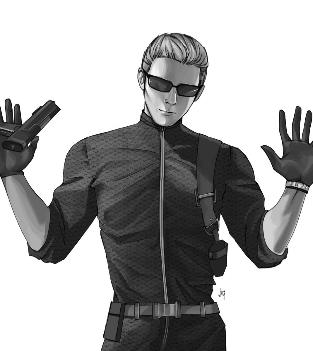 junqumi's tweet photo. albert wesker 💣 #ResidentEvil https://t.co/lRJj5Z78AP