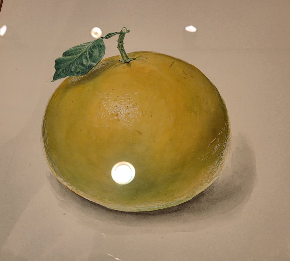 平山先生のつぶさな観察眼と果物の再限度が素晴らしい。そして、リアル