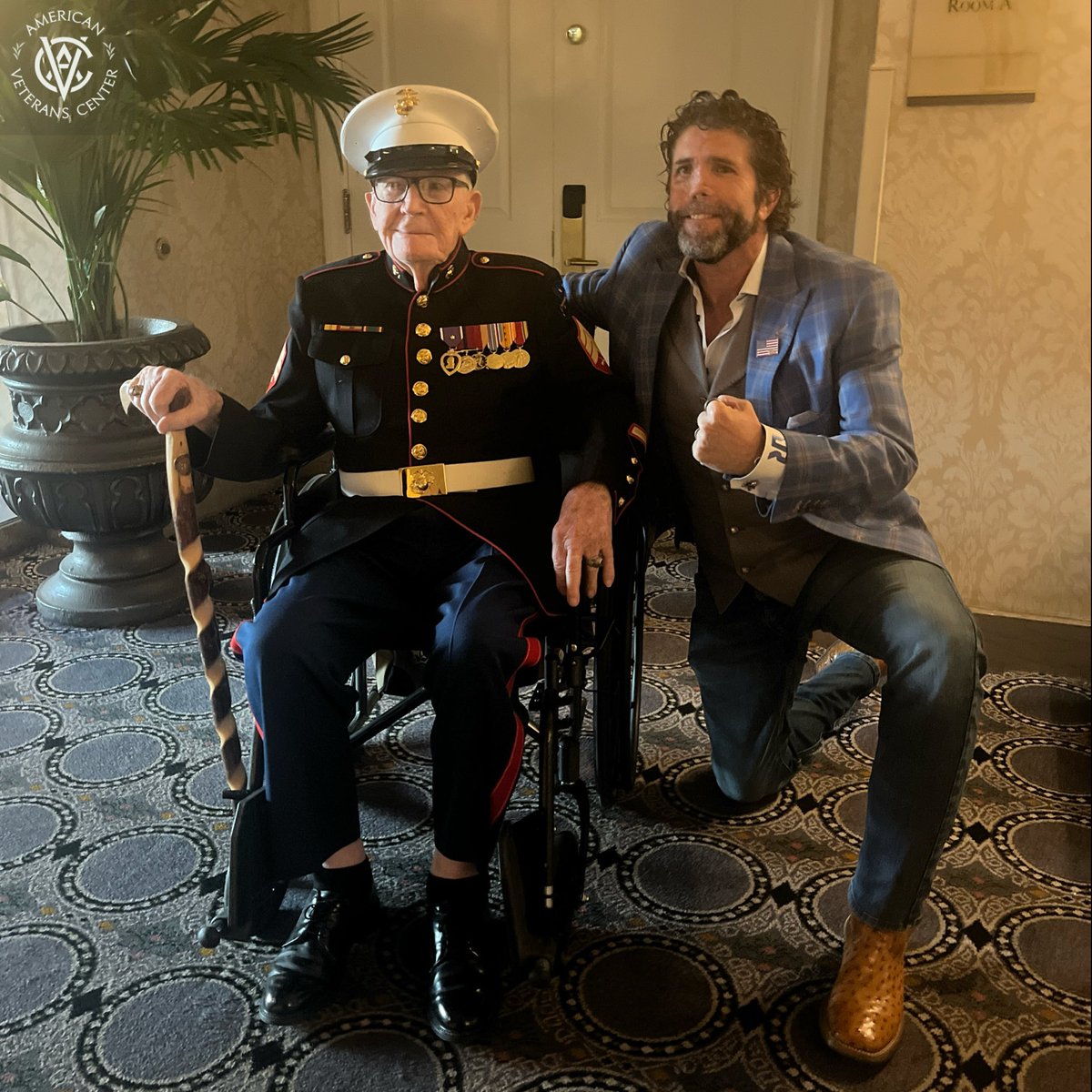 American Veterans Center tweet media