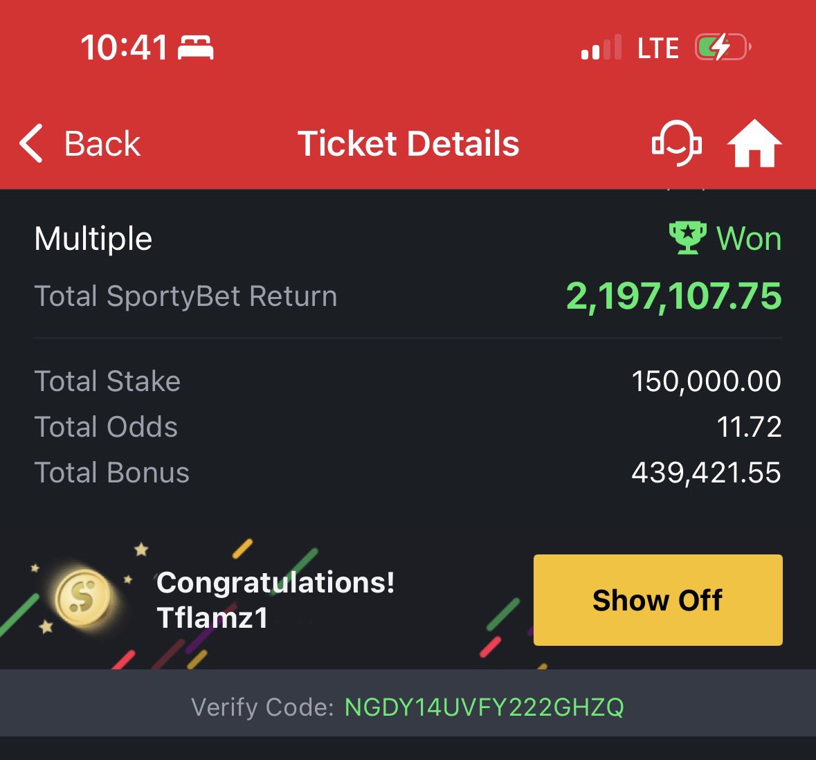 For the weekend. 😊😁