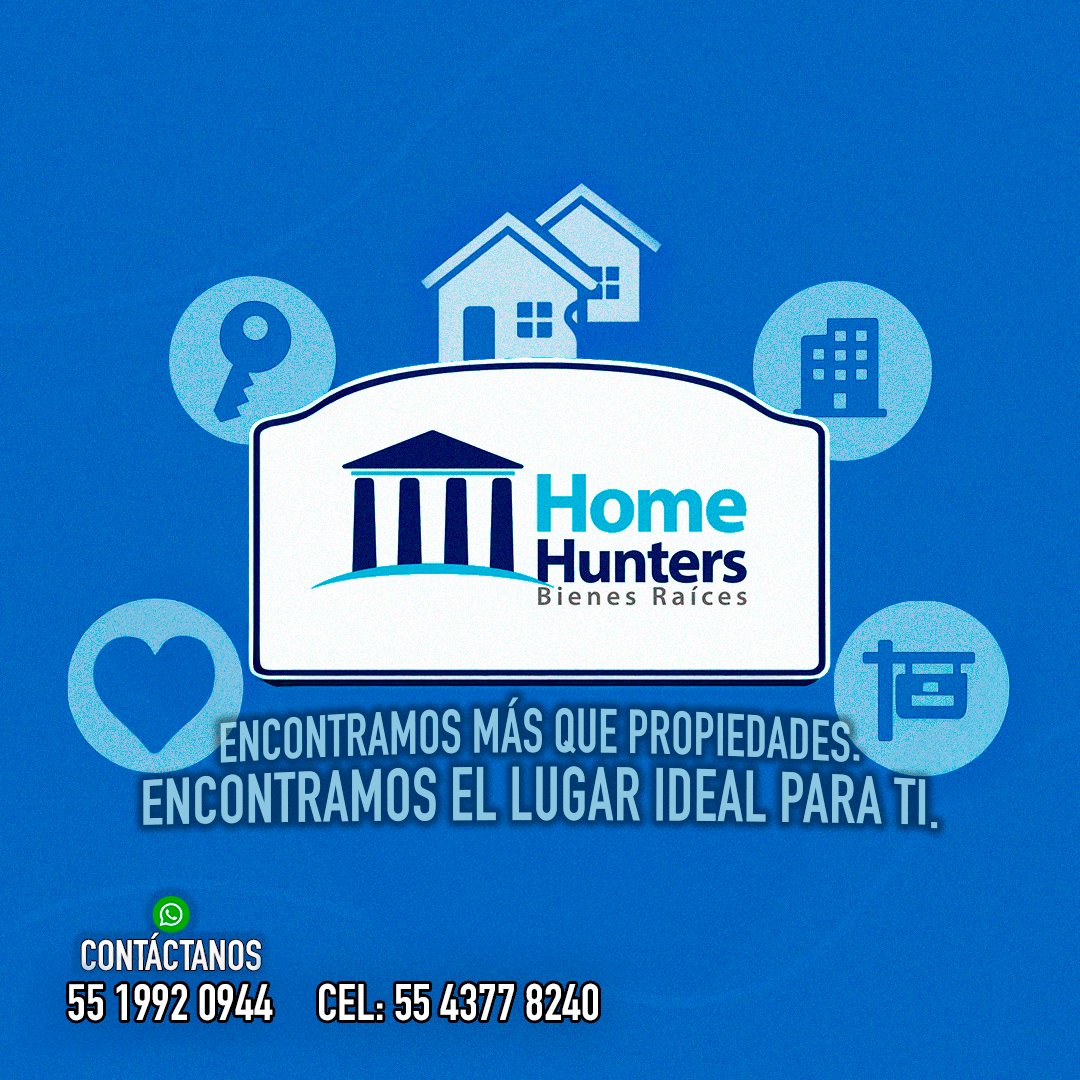 HOMEHUNTERSBR's tweet photo. En Home Hunters Bienes Raíces te ayudamos a encontrar la propiedad ideal en la Ciudad de México.
Contáctanos y recibe asesoría profesional.
Cel: 5543778240
WhatsApp: 55 1992 0944
#HomeHunters #BienesRaices #CDMXRealEstate #InversionInmobiliaria #PropiedadesCDMX #VivirEnCDMX https://t.co/HlNbpFWEVZ
