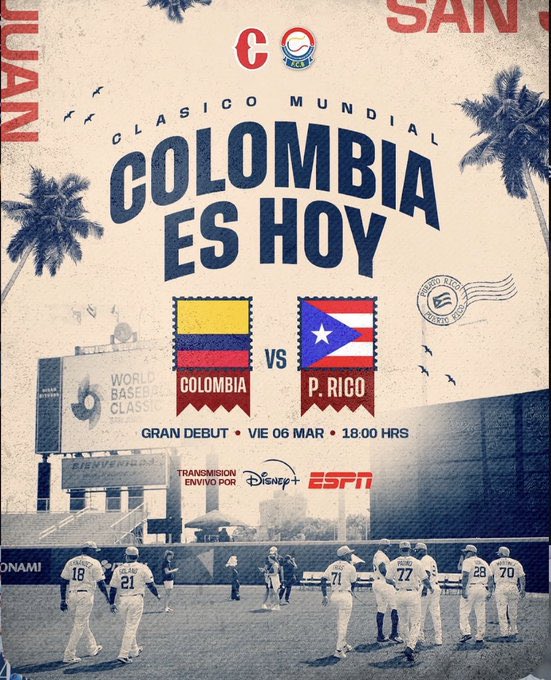 Vamos mi selección Colombia de béisbol