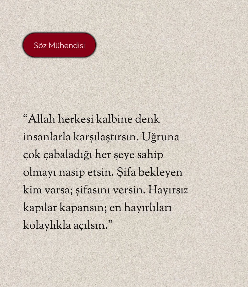 sozmuhendisi's tweet photo. Mükemmel bir dua ; https://t.co/KN2eNIM5a9