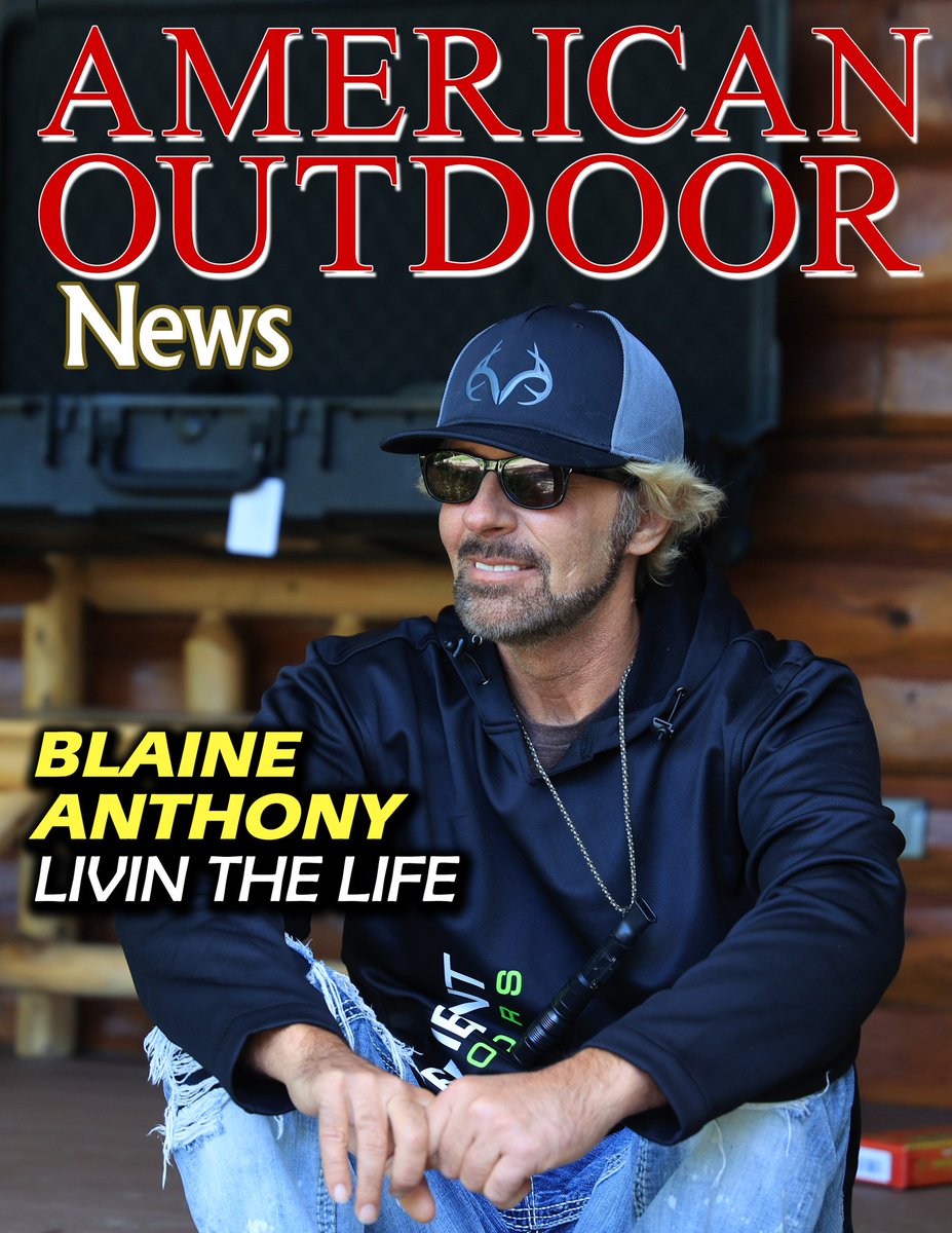 Honored to be on the cover of American Outdoor News.  
#americanoutdoornews #blaineanthony #bearwhisperer #gameon