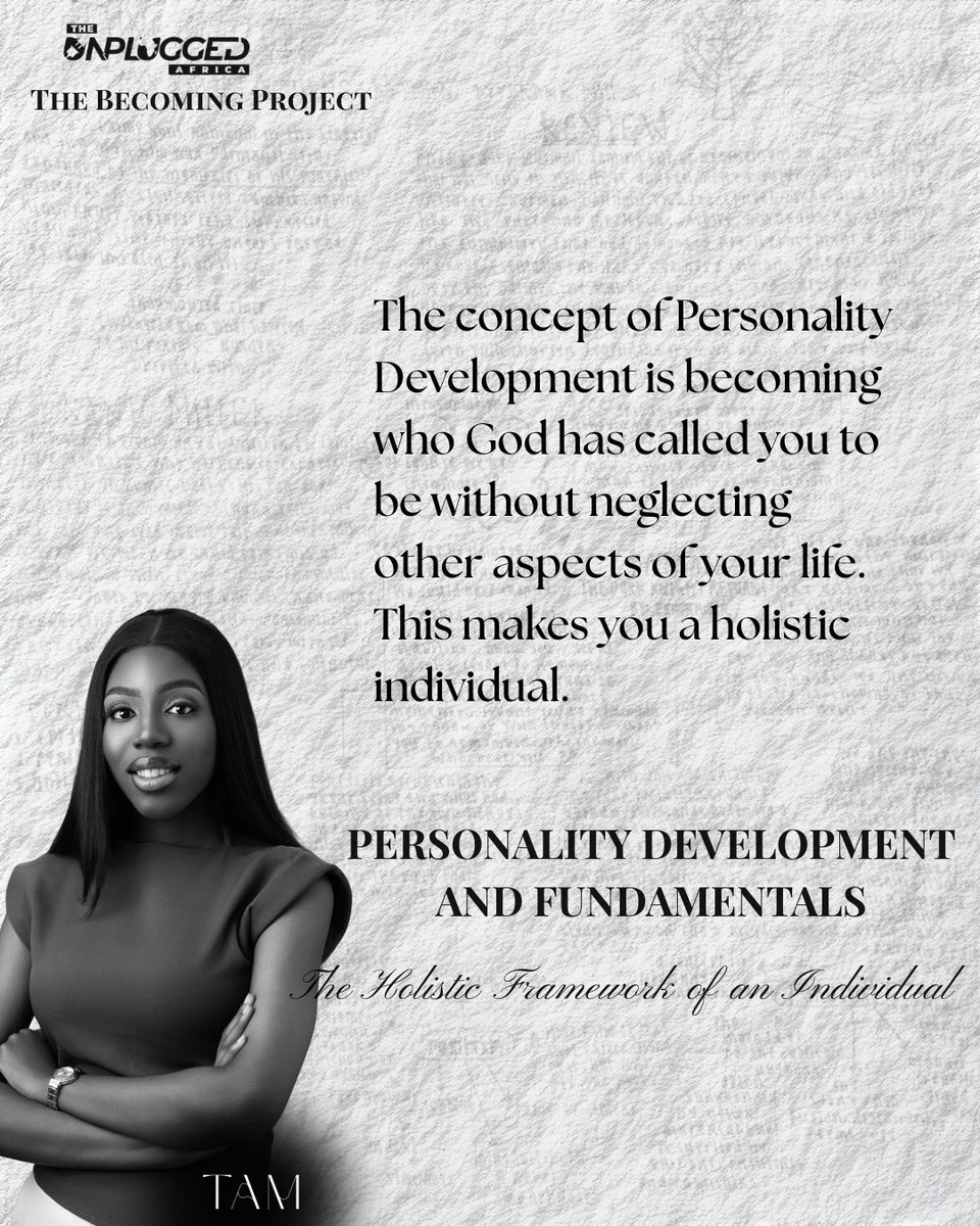 The_unpluggged's tweet photo. Personality development is becoming who God has called you to be.

#theunpluggedafrica https://t.co/vX7zUuyJDh