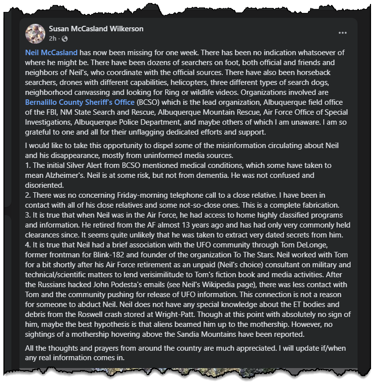 John Greenewald, Jr. tweet media