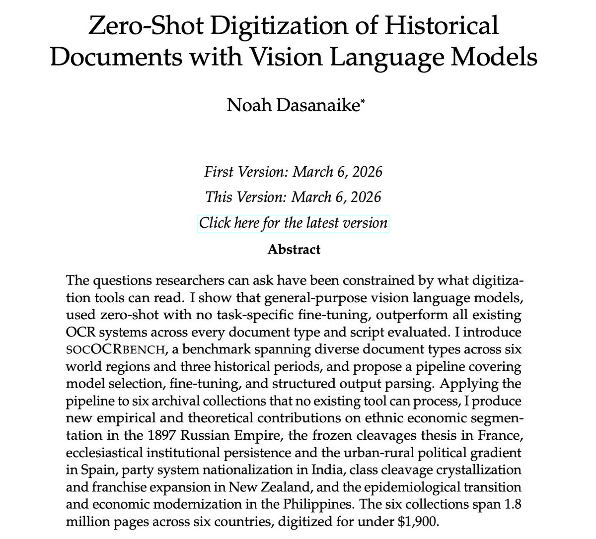 Noah Dasanaike tweet media