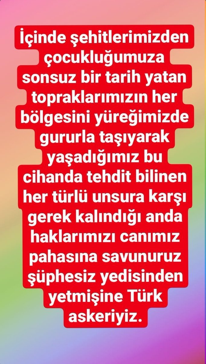 ilhan1i's tweet photo. Al bayraklar asın en zirve dağlarıma 
Vatan bizim, ite köpeğe aldırma 🇹🇷 https://t.co/KXOriMa05z