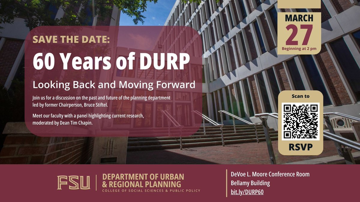 Department of Urban and Regional Planning at FSU tweet media