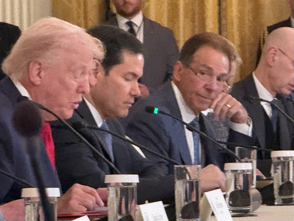 IngrahamAngle's tweet photo. Everyone in this room committed to fixing the NIL issue in college sports—a heavy lift but system is totally out of whack. https://t.co/f9cOfycD56