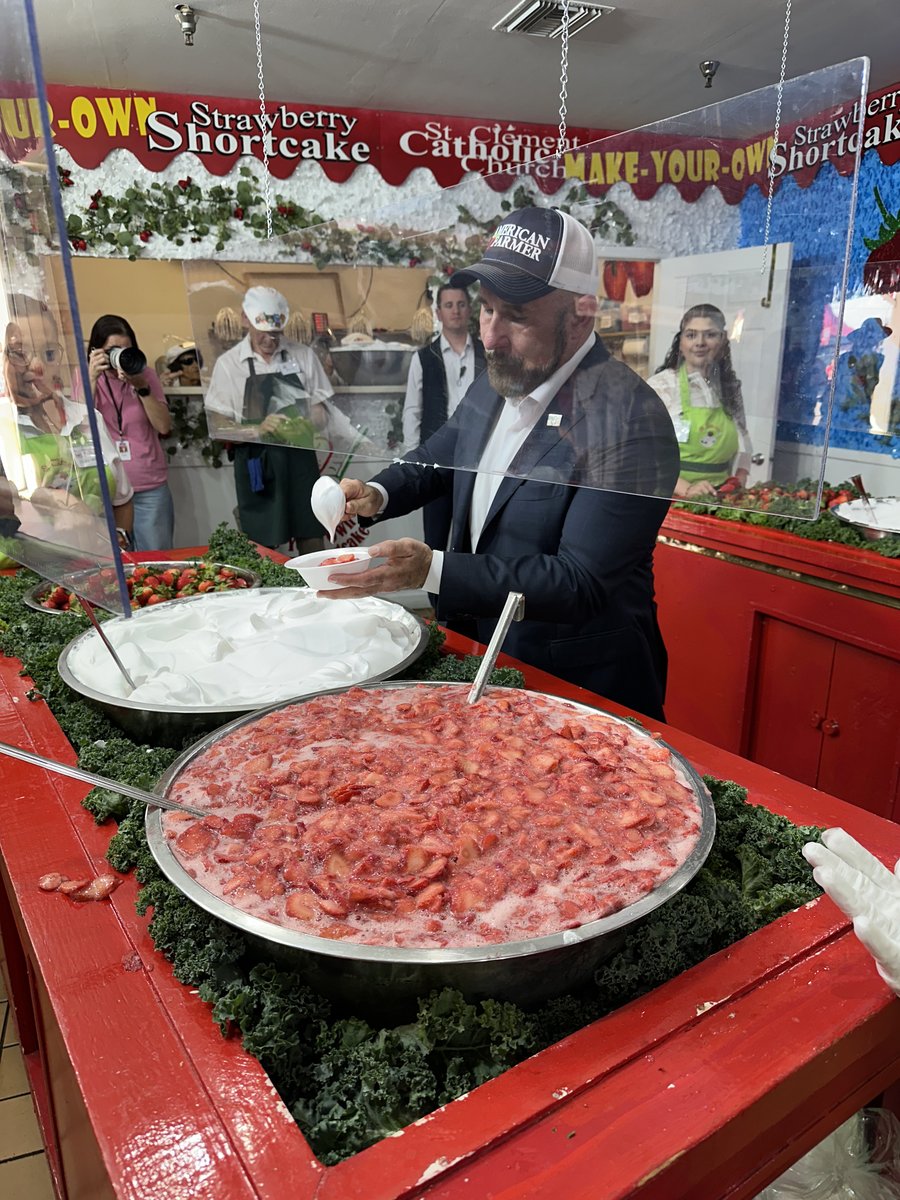 I was at the Florida Strawberry Festival today, checking in with some of the growers who were hit hardest by the recent cold snap.

When the record-breaking cold hit last month, it served as yet another reminder of the importance of securing our domestic food chain. 

It was