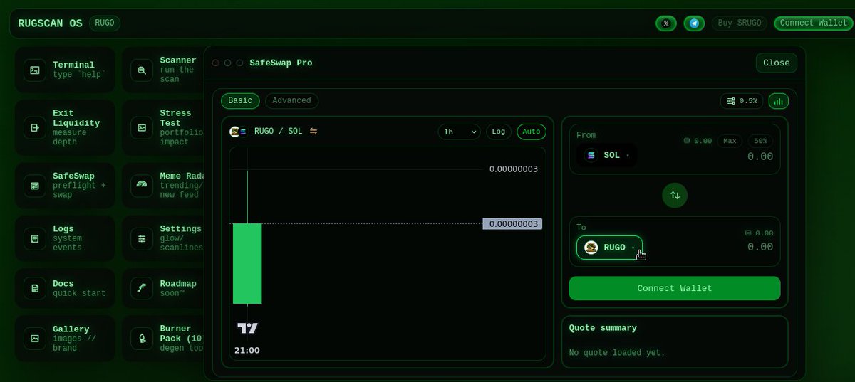 RUGSCAN OS tweet media