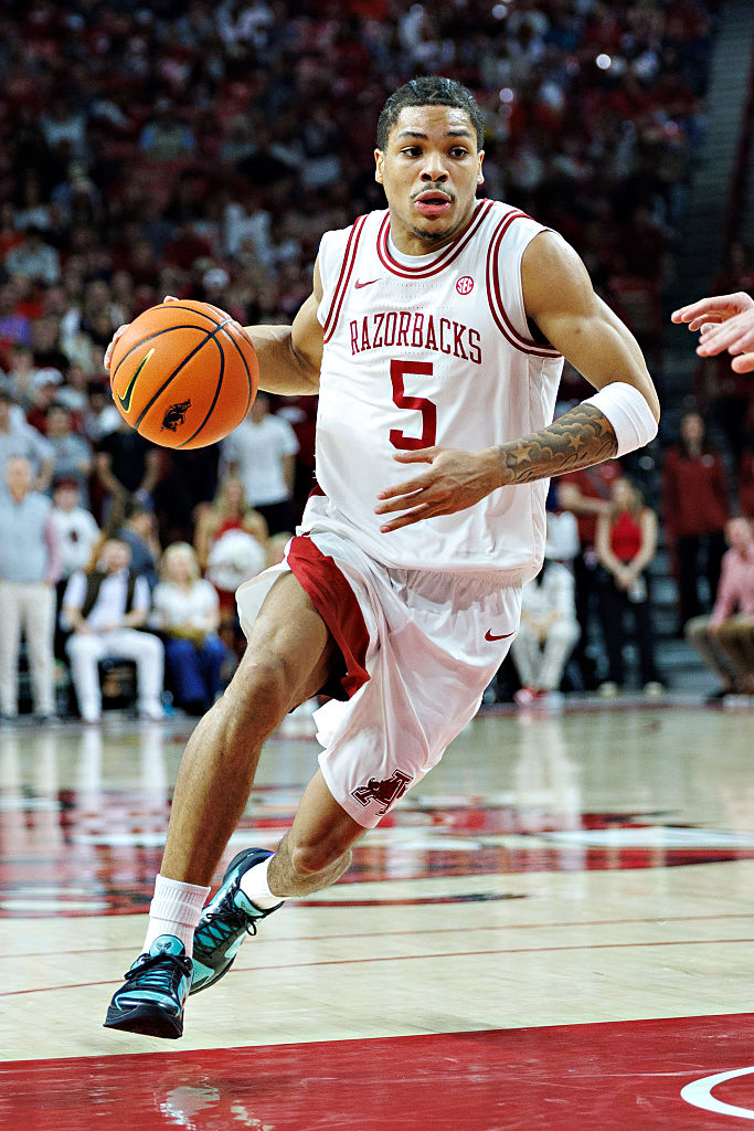 NEWS: Arkansas star freshman guard Darius Acuff Jr. will not play against Missouri on Saturday, John Calipari told ESPN's <a href="/SethOnHoops/">Seth Greenberg</a>. Acuff has been dealing with a nagging ankle injury, and they want him to rest heading into the SEC Tournament.