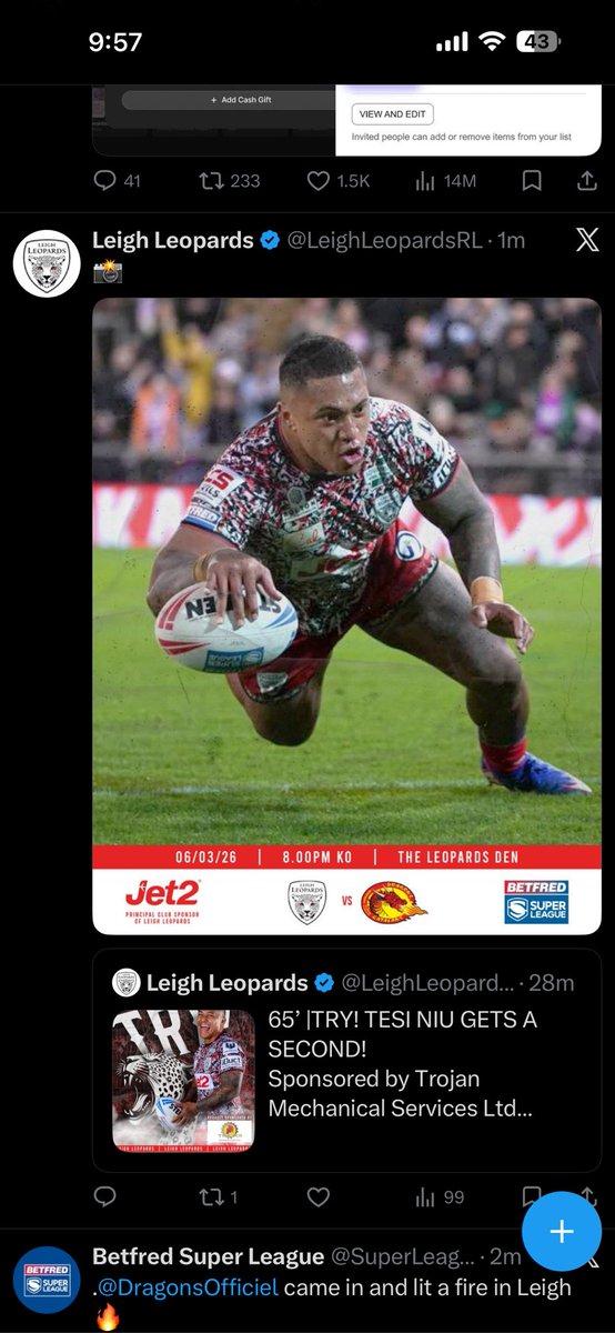 this is genuinely so embarrassing. get a fucking grip <a href="/LeighLeopardsRL/">Leigh Leopards</a> weirdos