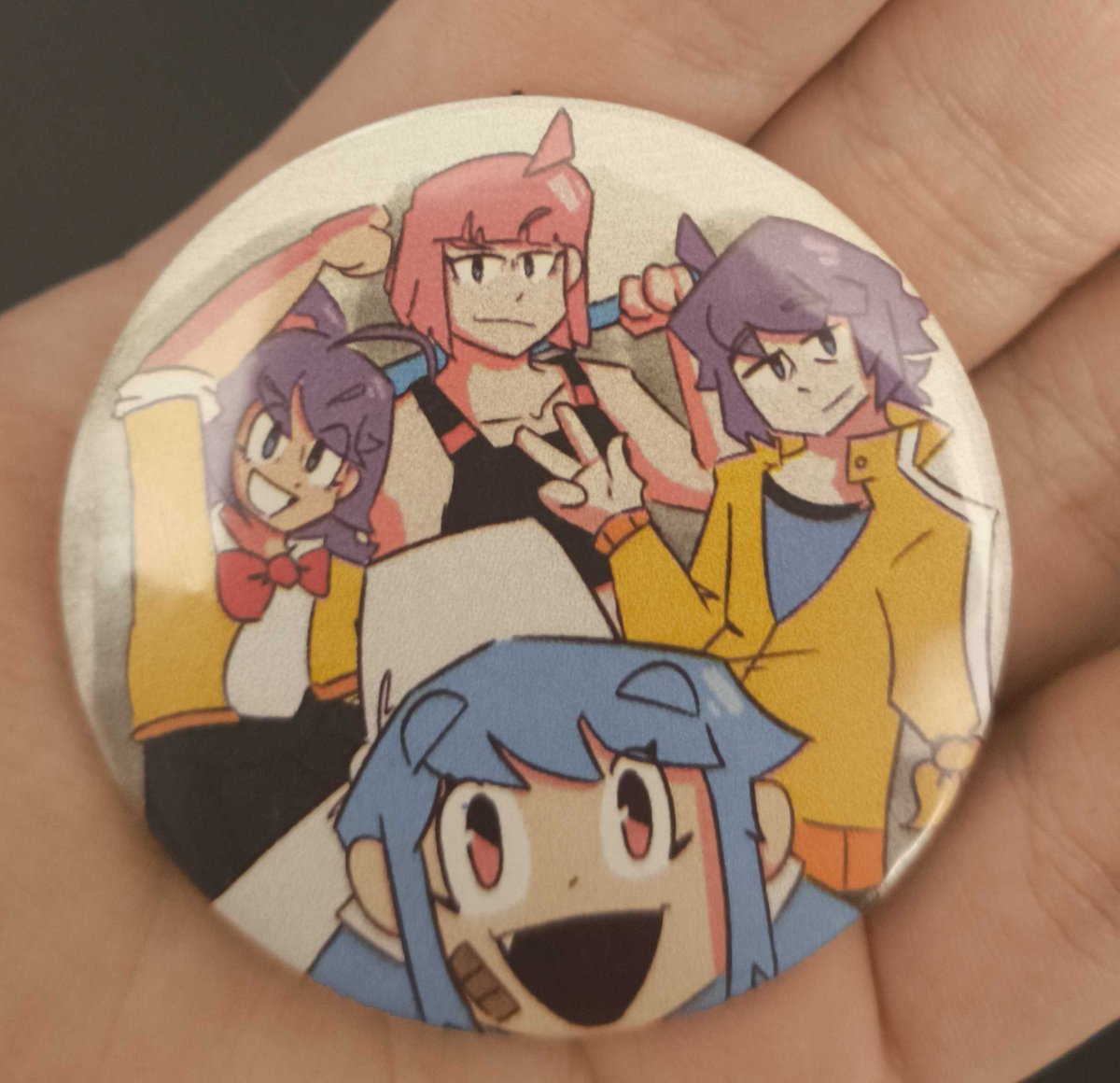 AnOnlineCat's tweet image. THE PIN IS DONE !!
#UNBEATABLE #unbeatabletwt 
(hq image in thread in case anyone wants to print one for themselves !!)