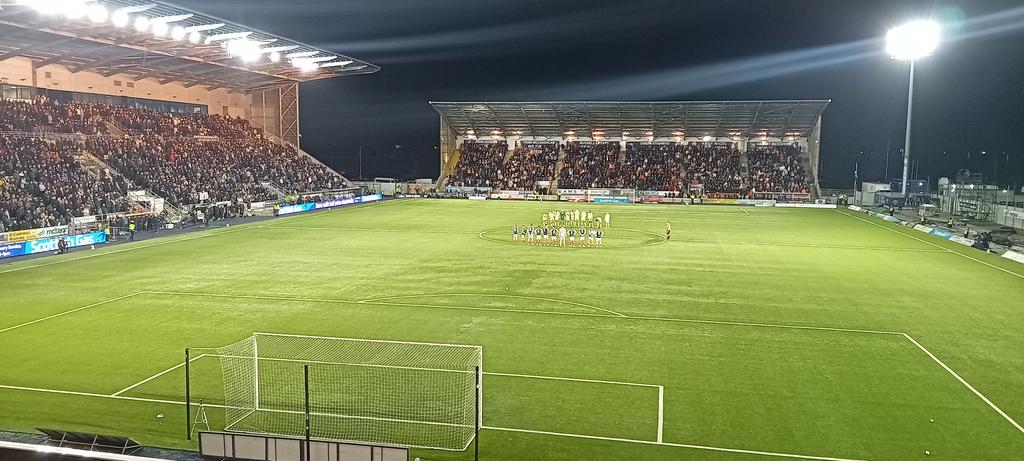 Mimray73's tweet photo. Falkirk 2-1 Dundee United 
A hard fought win for the Bairns after a dominant first 44 minutes. Falkirk into the semi finals https://t.co/arThN8gGam
