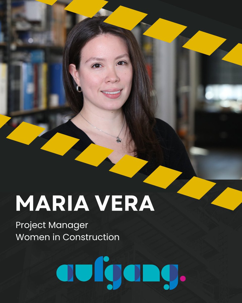 AufgangArch's tweet image. As part of #WomenInConstruction week, Aufgang is highlighting Project Manager Maria Vera. She and her team have projects in every stage of the pipeline, one of which is 478 W 130th St, New York, developed in partnership with @URI_NYC 

#newconstruction #endhomelessness