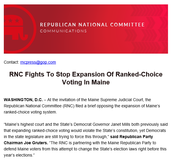 RNC Election Integrity tweet media