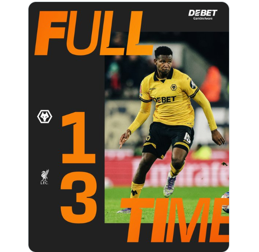 wolvesstrem's tweet photo. Full time result. https://t.co/EmN9hcERqB